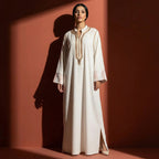 Caftan Ivoire Crêpe