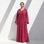 Caftan fuchsia