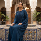 قفطان أزرق بترولي