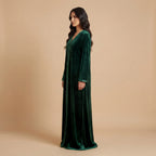 Caftan Sfifa Velours Vert