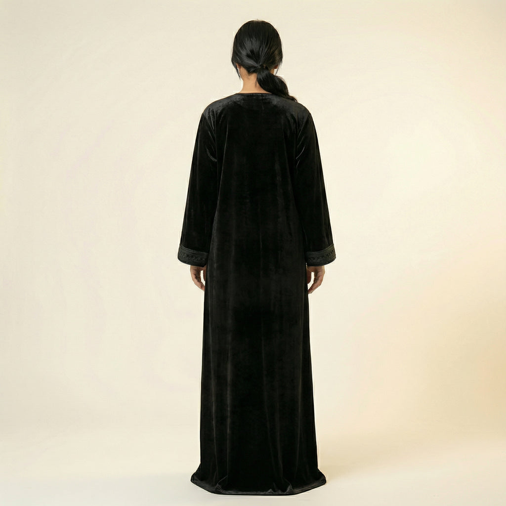 Caftan Velours Noir