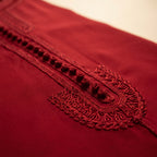 Red Makhzani caftan