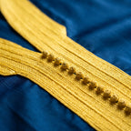 Caftan bleu roi sfifa jaune