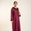 Caftan mortadelle sfifa marron