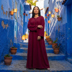 Red Makhzani caftan