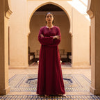 Red Makhzani caftan