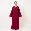 Red Makhzani caftan