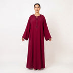 Red Makhzani caftan