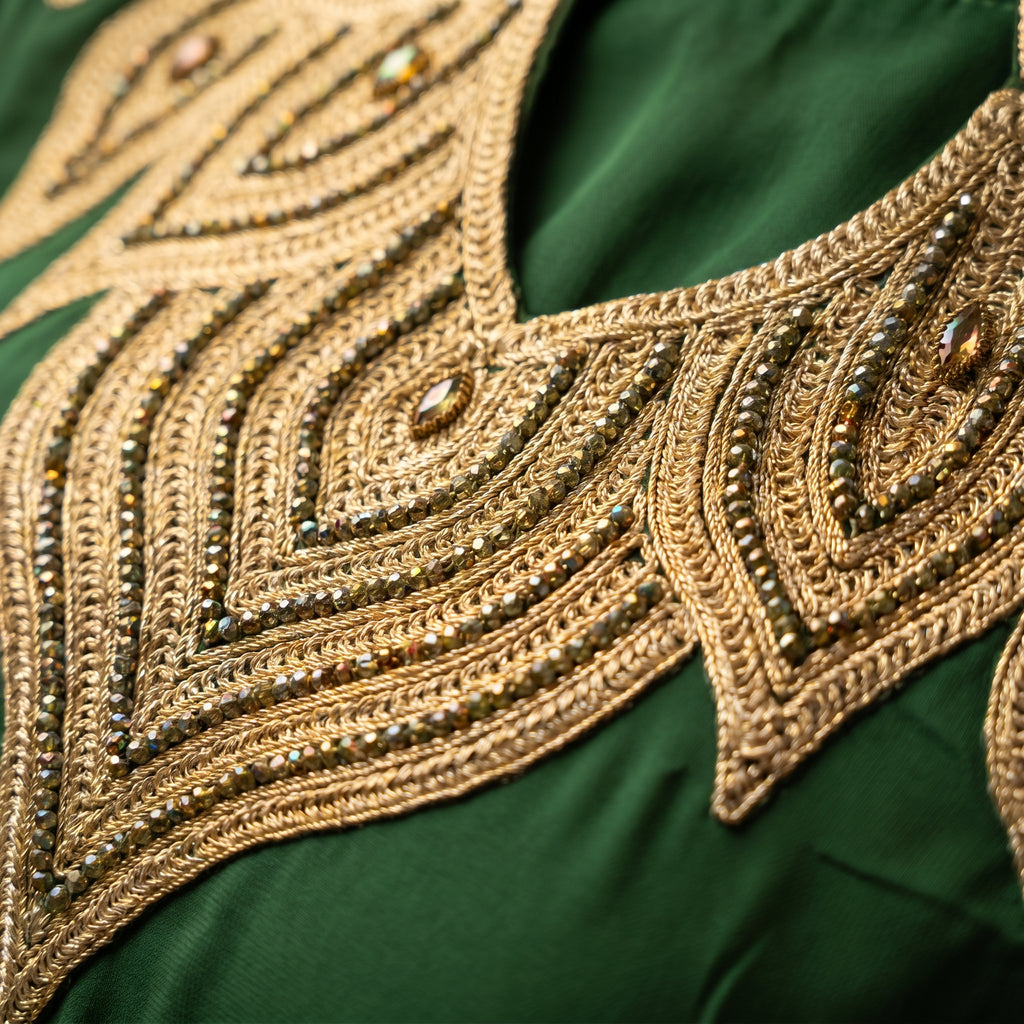 Gandoura Farasha Vert Olive