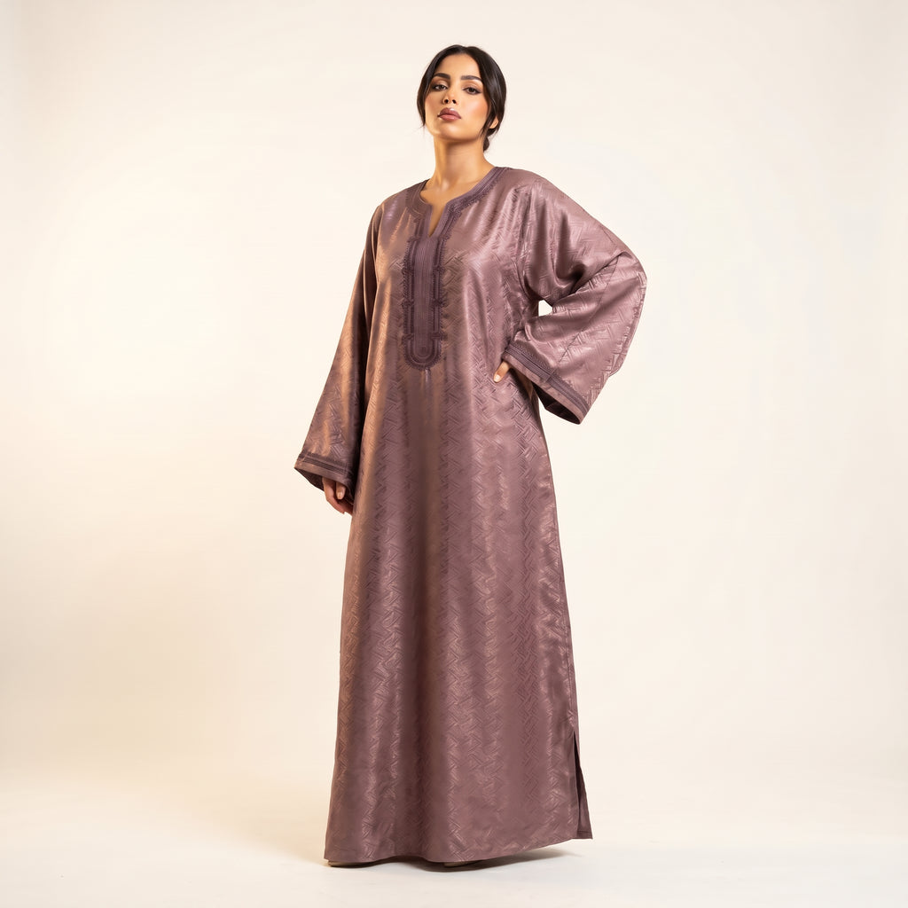 قفطان بني شوكولا