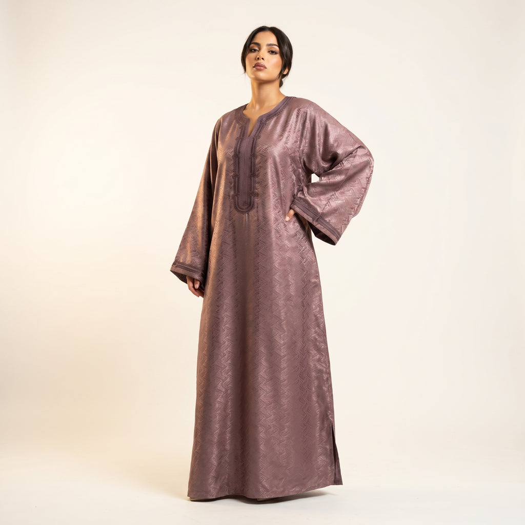 قفطان بني شوكولا