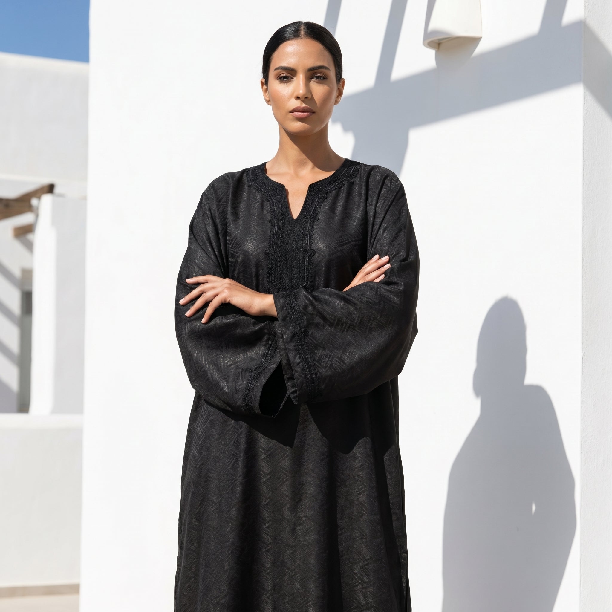 Caftan Kamkha noir
