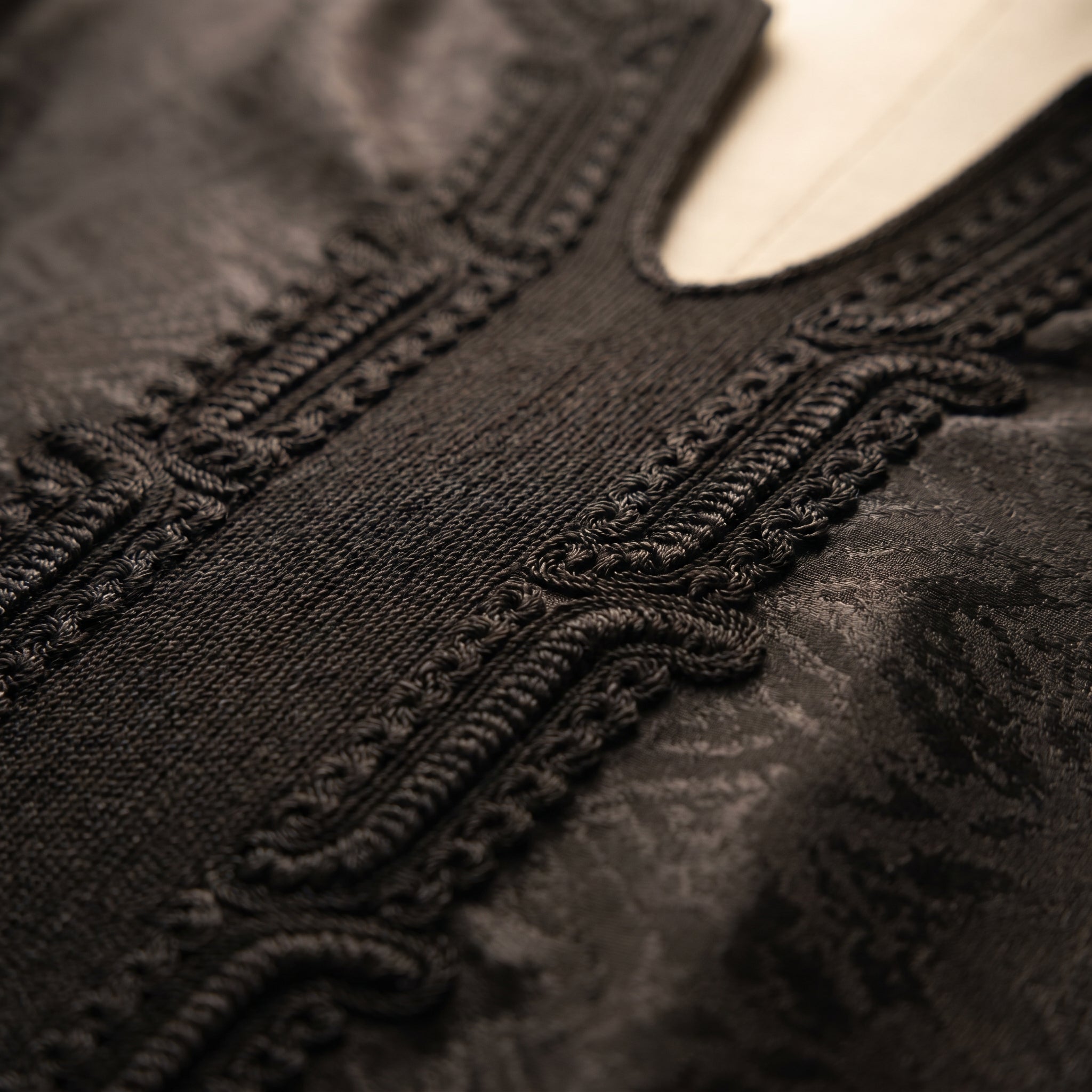 Caftan Kamkha noir
