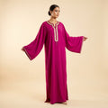 Caftan rose indien