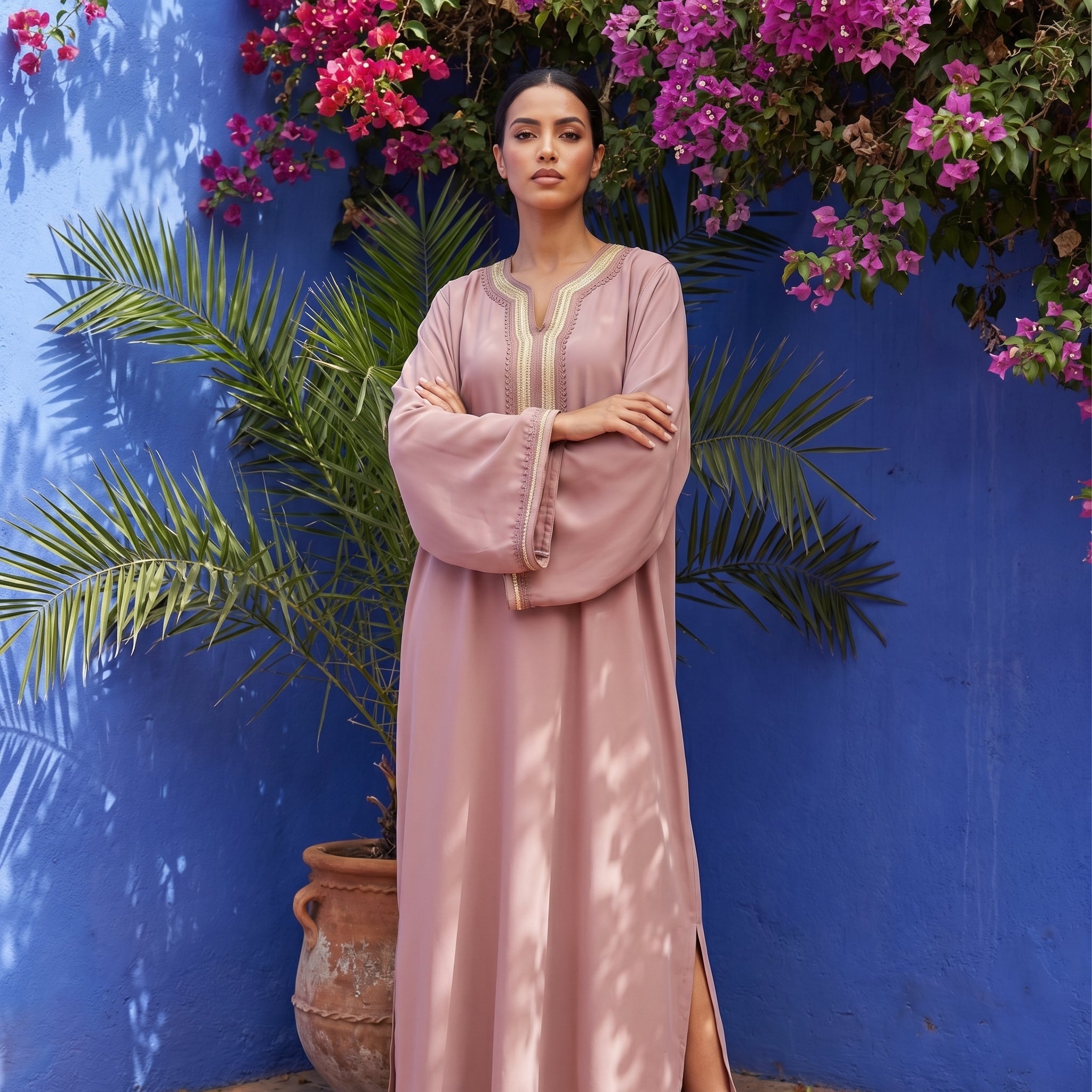 Taupe kaftan
