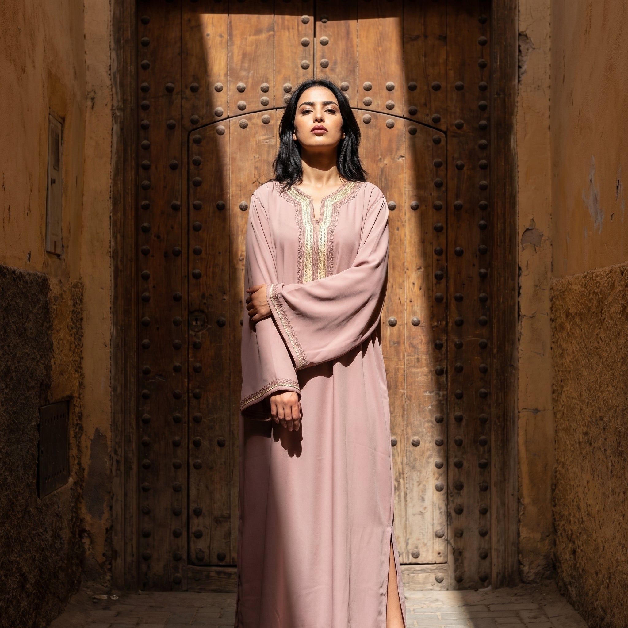Taupe kaftan
