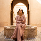 Taupe kaftan