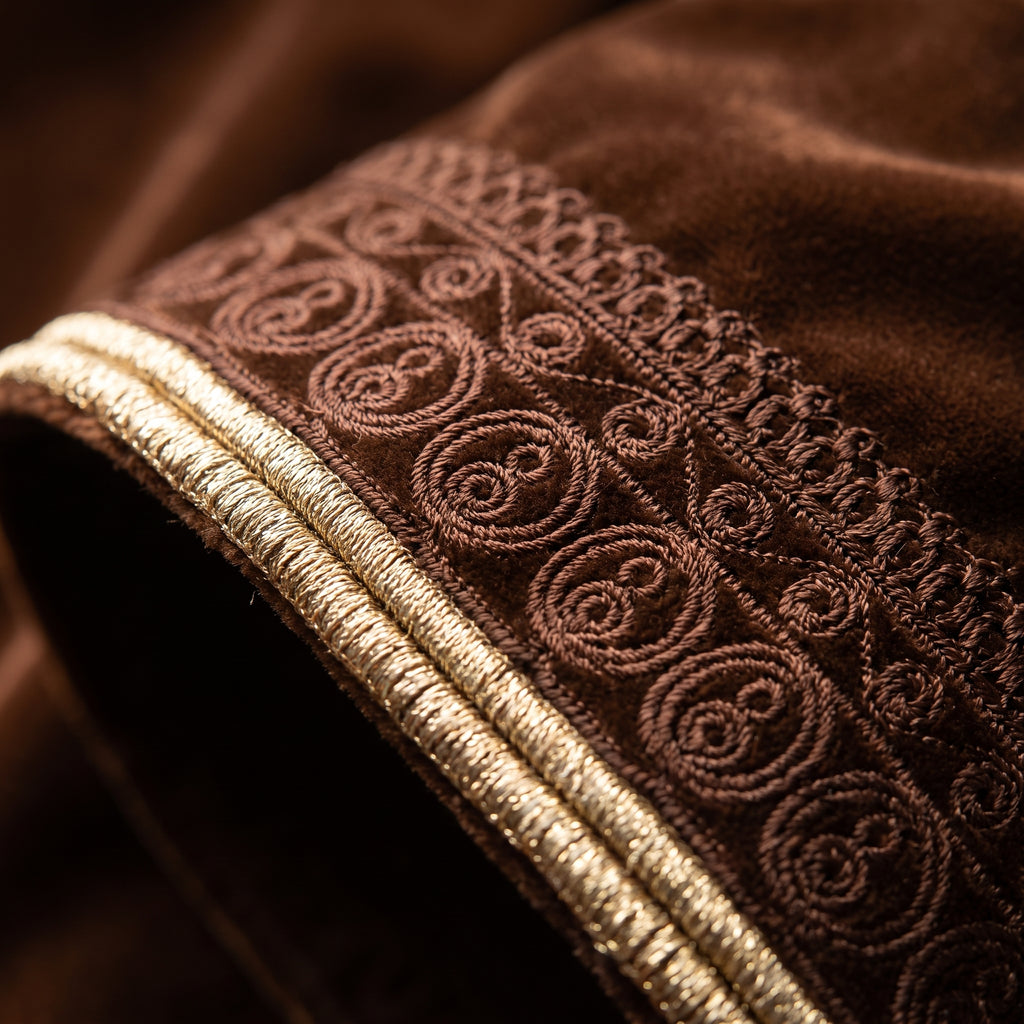 Caftan Velours Tarz Doré