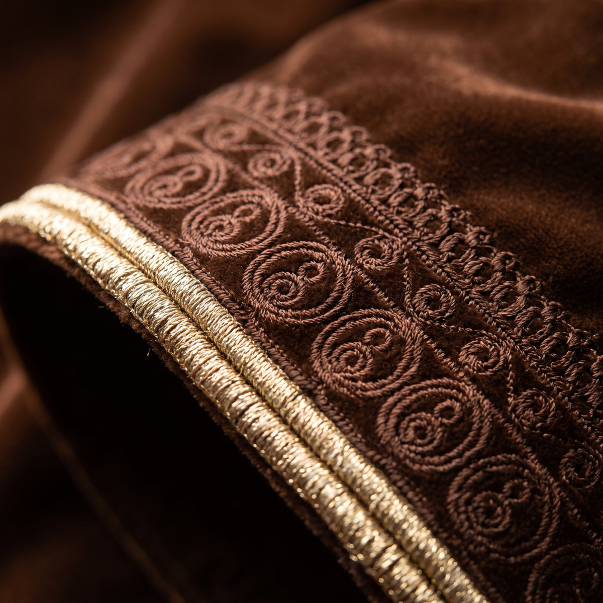 Caftan Velours Tarz Doré