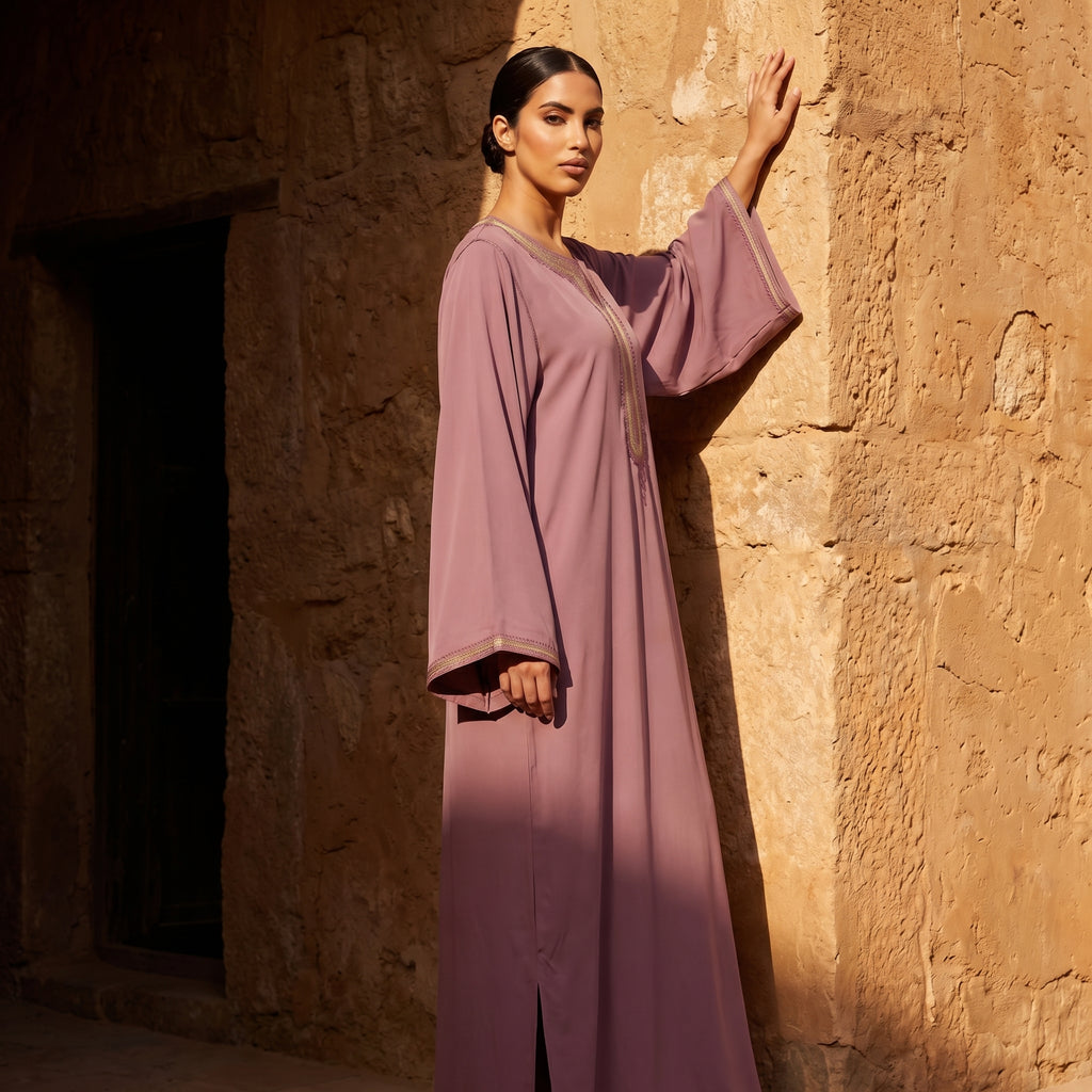 Caftan vieux rose