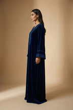 Caftan Bleu en Velours