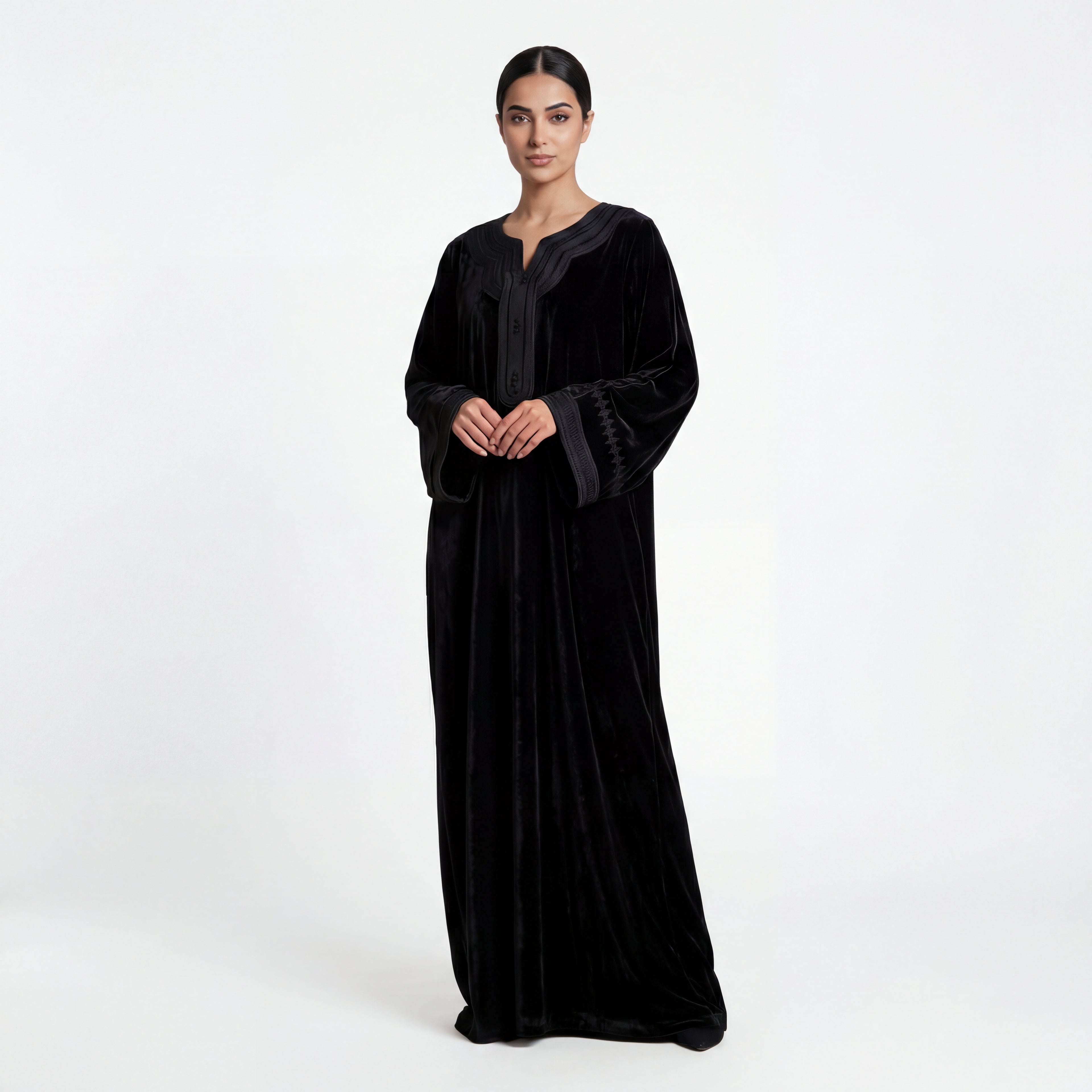 Caftan Velours Noir