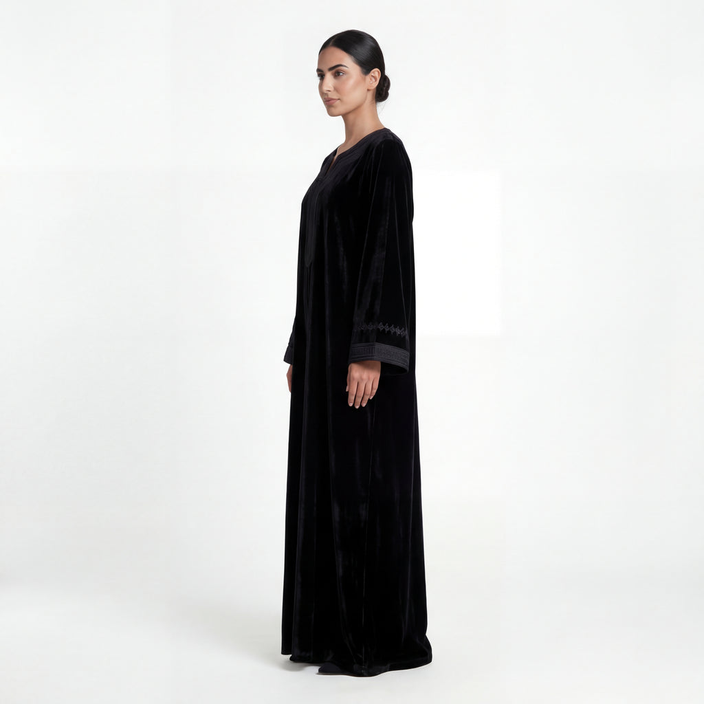 Caftan Velours Noir