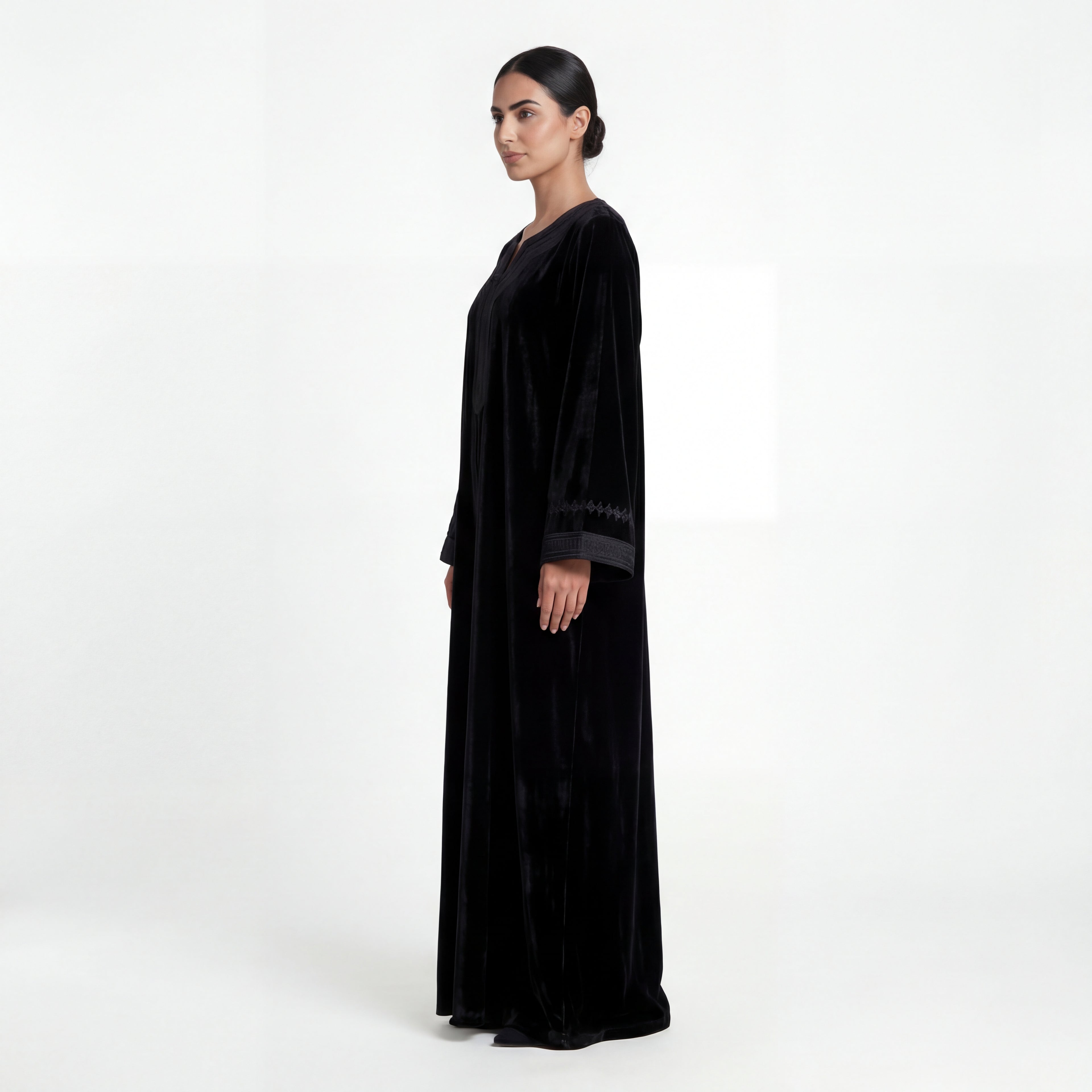 Caftan Velours Noir