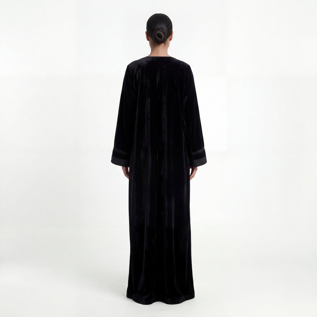 Caftan Velours Noir