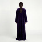 Caftan Velours Prune