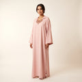 Djellaba Rose Bijoux Col