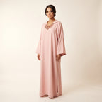 Djellaba Rose Bijoux Col