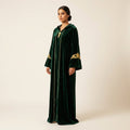 Djellaba Velours Vert