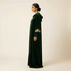Djellaba Velours Vert